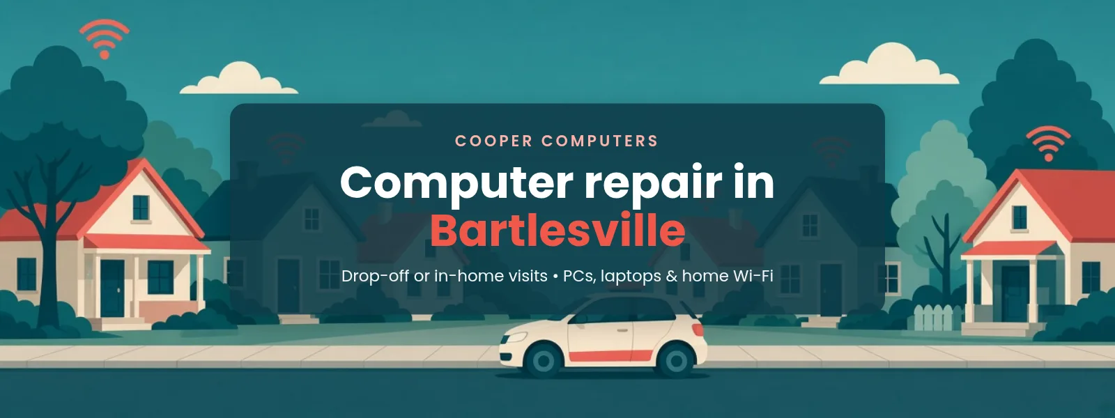 Illustration: Cooper Computers serving Bartlesville, OK